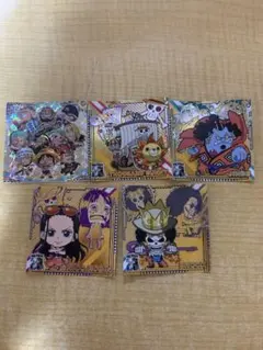 ワンピース シール5枚セット ウエハース