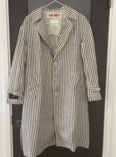 WIM NEELS × GALLARDAGALANTE ストライプ　コートのサムネイル