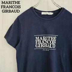 マリテフランソワジルボー☆半袖 Tシャツ プリント M ネイビー 0031のサムネイル