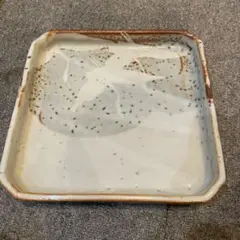 英一窯】正方プレート皿/白/（22cm） 丹波焼 立杭焼 - メルカリ