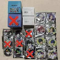 ブルーロック　私服　メタル　缶バッジ　box 凪　千切　玲王　凛　冴　潔　黒名 ブルーロック 私服 メタル 缶バッジ box 凪 千切 玲王 凛 冴 潔 黒名