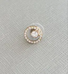 スワロフスキー Creativity スタッドピアス ローズゴールド(片耳用)