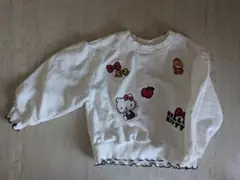 ハローキティ トレーナー ホワイト　バースデイ
