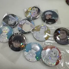 呪術廻戦　伏黒恵　五条悟　夏油　七海　缶バッジ　マルキューブ