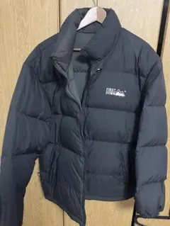 FIRST DOWN ブラック ダウンジャケットリバーシブル