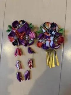 花形かんざし 2個セット