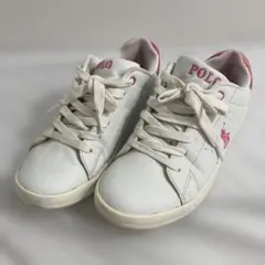 Polo Ralph Lauren ホワイト/ピンク スニーカー 23cmのサムネイル