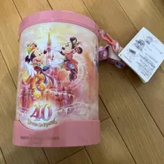 タグ付き東京ディズニーランド 40周年 ポップコーンバケット ミッキー