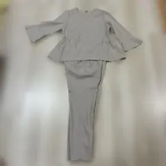 春　ブラウス　パンツ　セットアップ