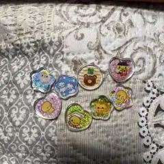 おはじきシール　キラキラ8個