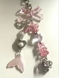 ビーズキーホルダー