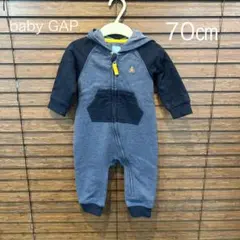 babyGAP オーバーオール　ネイビー　70㎝