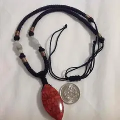 大粒珊瑚ネックレス