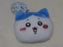 ちいかわ　ぬいぐるみパスケースポーチ　ハチワレ