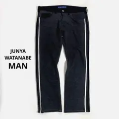 コムデギャルソン ジュンヤワタナベ マン パイピング スウェットパンツ L 黒のサムネイル