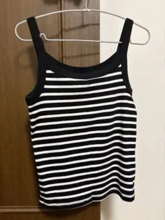 GAP ボーダーキャミソール M