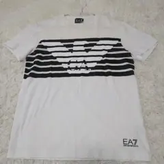 EMPORIOARMANIエンポリオアルマーニ正規ビッグロゴTシャツホワイト白色のサムネイル