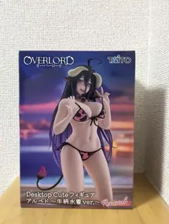 OVERLORD デスクトップキュートアルベド 牛柄水着ver.