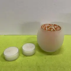 球形ホワイトキャンドル3個セット