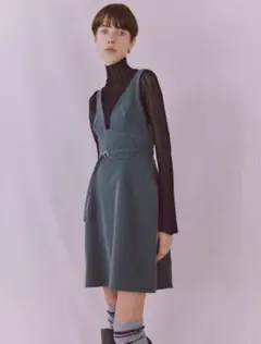 snidel スナイデル デザインミニワンピース