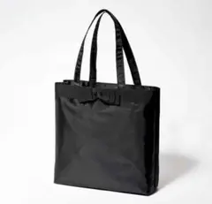 GLOW雑誌付録★ランバンノワール★リボン付き上品トートBAG★のサムネイル