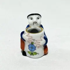 HEREND　マンダリン　 ナイフレスト&箸置き　2本陶器製 唐子人形装飾 HEREND マンダリン ナイフレスト&箸置き 2本陶器製 唐子人形装飾