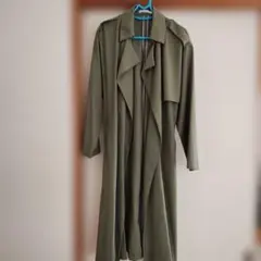 BACK NUMBER オリーブ ロングコート M