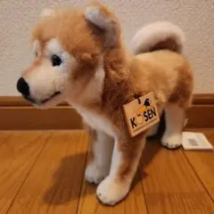 良品】ケーセン 柴犬 イヌ ぬいぐるみ リアル 本物 図鑑 かわいい