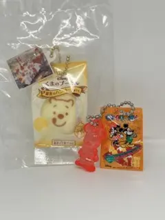 ディズニー　お菓子チャームセット