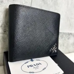 極希少】PRADA マネークリップ リアルクロコダイル レザー 黒 付属品