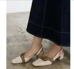 オリエンタルトラフィック　バックストラップパンプス 24.5