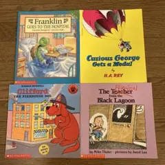 英語の絵本4冊セット①