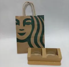 【スターバックス】ショップ袋・ドリンクホルダー 各3枚セット