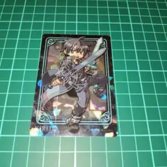 ソードアートオンライン キリト カード ×1 SAO Cafe