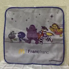 マクドナルド 福袋 2026 Francfranc ハンドタオル 紫