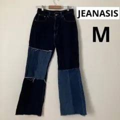 ジーナシス　デニム　ジーンズ　パッチワーク　Mのサムネイル