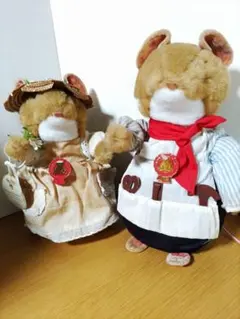 レア】新品保管品 ブランブリーヘッジ ぬいぐるみ ブルー イエロー 2個