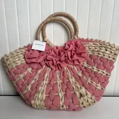 フラワーデザイン かごバッグ