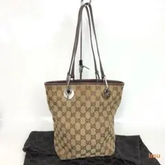 極美品　120 GUCCI グッチ　トートバッグ　ハンドバッグ　GG柄　ry5 極美品 120 GUCCI グッチ トートバッグ ハンドバッグ GG柄 ry5 - メルカリ