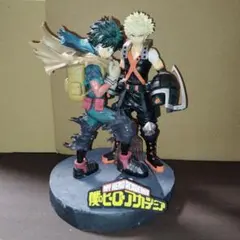 僕のヒーローアカデミア フィギュア　一番くじ　緑谷出久　爆豪勝己　ジオラマ