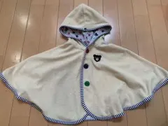 ミキハウス（ダブルB）ポンチョ