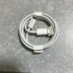 Lightning充電ケーブル 約1メートル ホワイト