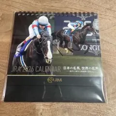 JRA 2026 CALENDAR 卓上カレンダー