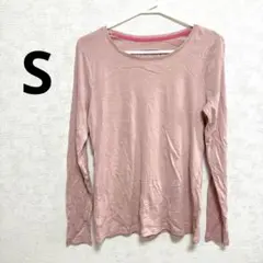 CHARTER CLUB ピンク 長袖 Tシャツ 『S』 可愛い インナーにも！
