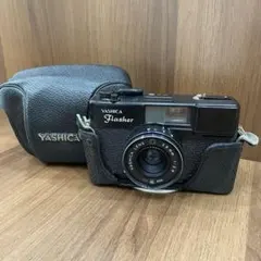 YASHICA Flasher ヤシカ フィルムカメラ レトロ ケース付 現状品のサムネイル