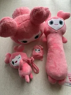 いたずらぐまのグル〜ミ〜(グルーミー) ピンク ぬいぐるみ マフラー