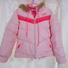 adidas Originals ダウンジャケット いちごミルク ピンク