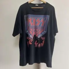 KISS キッスArmy ブラック バンドTシャツALSTYLE 黒