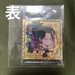 ワンピース大海賊シール 両面 ポートガス•D•エース/ゴール•D•ロジャー