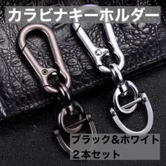 □Dリング 2個セット　カラビナ キーホルダー　車　キーリング